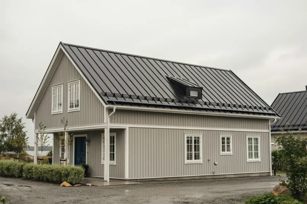 taktv tt och mossborttagning p villa i sk lderviken