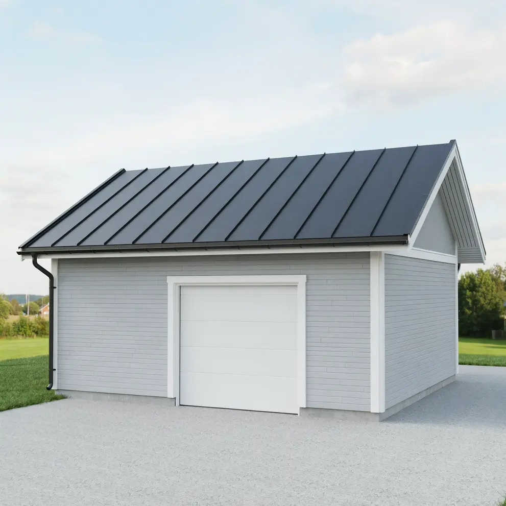 byta garagetak angelholm skane 3